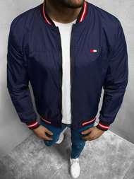 Kurtka przejściowa męska bomberka granatowa OZONEE JS/M10297