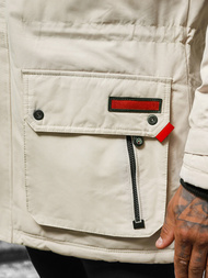 Куртка Чоловіча Бежева OZONEE JS/5M791/62