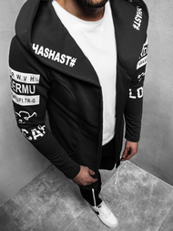 Толстовка чоловіча Чорна OZONEE A/11110Z