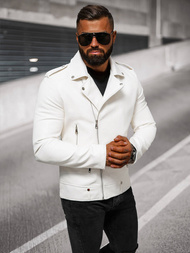 Чоловіча шкіряна куртка Бiла OZONEE O/88121