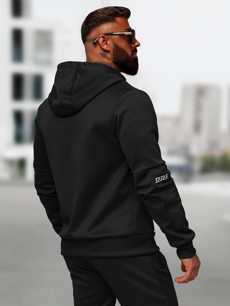 Спортивний костюм чоловічій чорний OZONEE O/LN11887