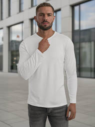 Сорочка з довгим рукавом чоловіча Бiла OZONEE JS/DB71/2