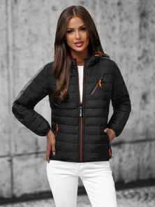 Kurtka damska czarna OZONEE JS/8M912/392