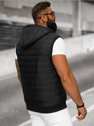 Безрукавка чоловіча Чорна OZONEE JS/MY88Z