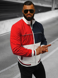 Kurtka męska biała OZONEE JS/84M3003/281