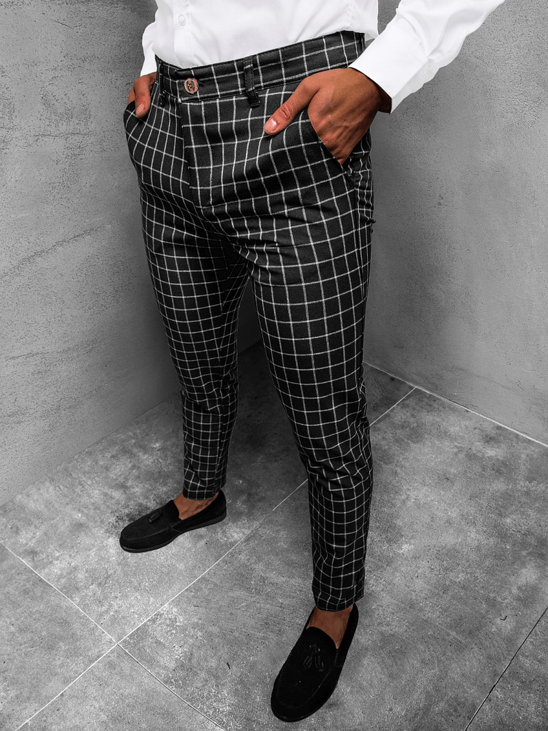 Штани чоловічі Чорнi OZONEE DJ/5510