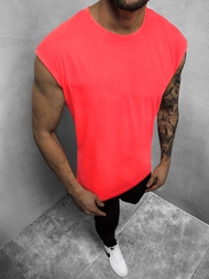 Майка чоловіча Рожева-неон OZONEE O/1265Z