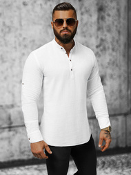 Класична сорочка чоловіча Бiла OZONEE O/V31