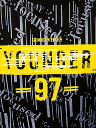 Футболка чоловіча Чорна OZONEE JS/KS1993