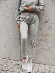 Komplet dresowy dwuczęściowy damski szary OZONEE JS/68C20383/2