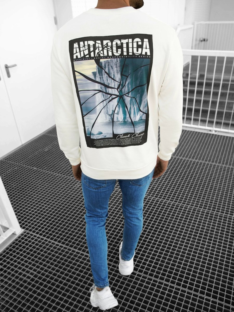 Толстовка чоловіча Кремова OZONEE MACH/M3278Z