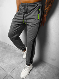 Штани спортивні чоловічі графіт OZONEE JS/68K10333