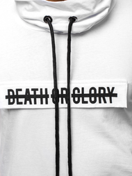 T-Shirt męski biały OZONEE MR/19109Z