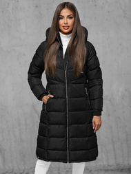 Куртка жіноча чорна OZONEE JS/M736/392