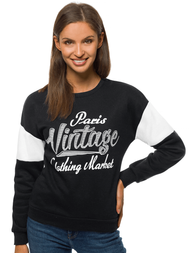 Жіноча Толстовка Чорна OZONEE JS/B26004