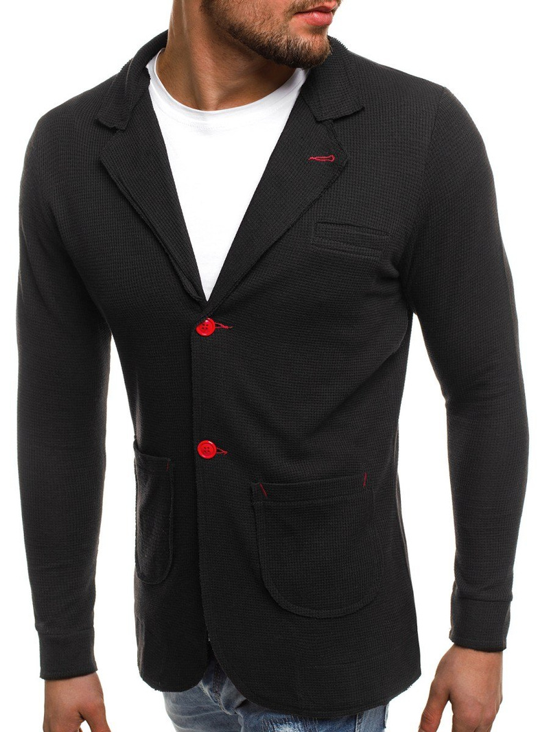 OZONEE mech/2043 marynarka czarna