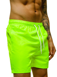 Spodenki kąpielowe męskie żółto-neonowe OZONEE JS/ST020