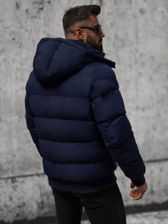 Куртка чоловіча Темно-Синя OZONEE JS/27M8111