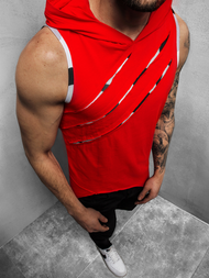 Майка чоловіча Червона OZONEE O/1254Z