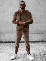 Спортивний костюм чоловічій Коричневий OZONEE O/D8160/9157