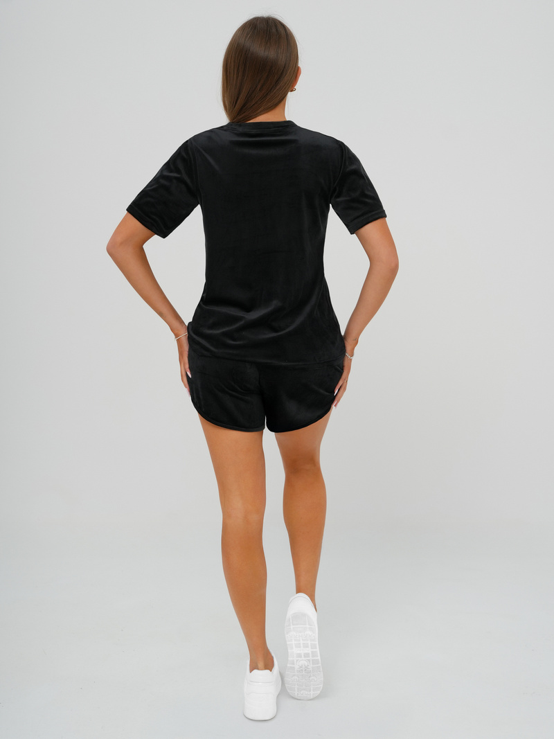 Спортивний костюм жіночий Чорний OZONEE JS/35C1717/3