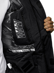 Куртка чоловіча Чорна OZONEE O/9804