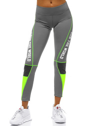 Legginsy damskie szare OZONEE X/1256