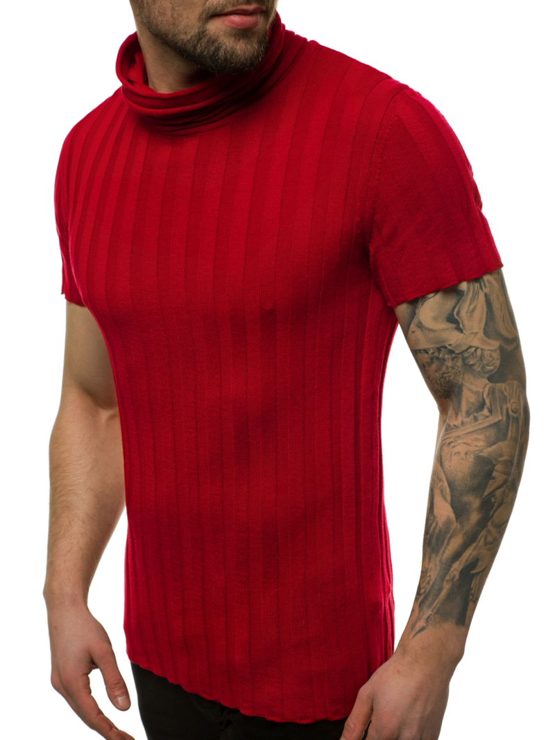 Светр чоловічій Бордовий OZONEE L/2294