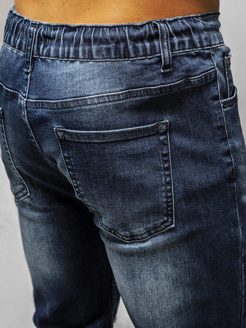 Штани чоловічі джоггери Темно-синi OZONEE NB/MP0014BS