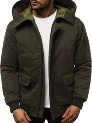 Куртка чоловіча Темно-Зелена OZONEE JS/2019005