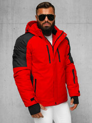 Kurtka zimowa męska czerwona OZONEE JS/91M9902/270Z