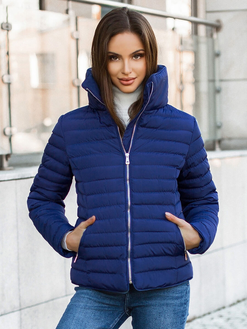 Куртка жіноча Темно-Синя OZONEE JS/M23063/6Z