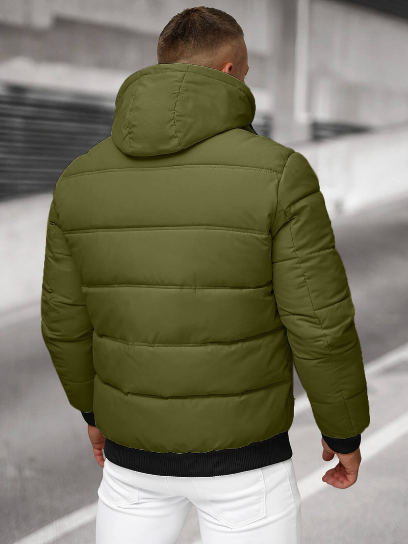 Kurtka męska pikowana khaki OZONEE JS/31M5003Z