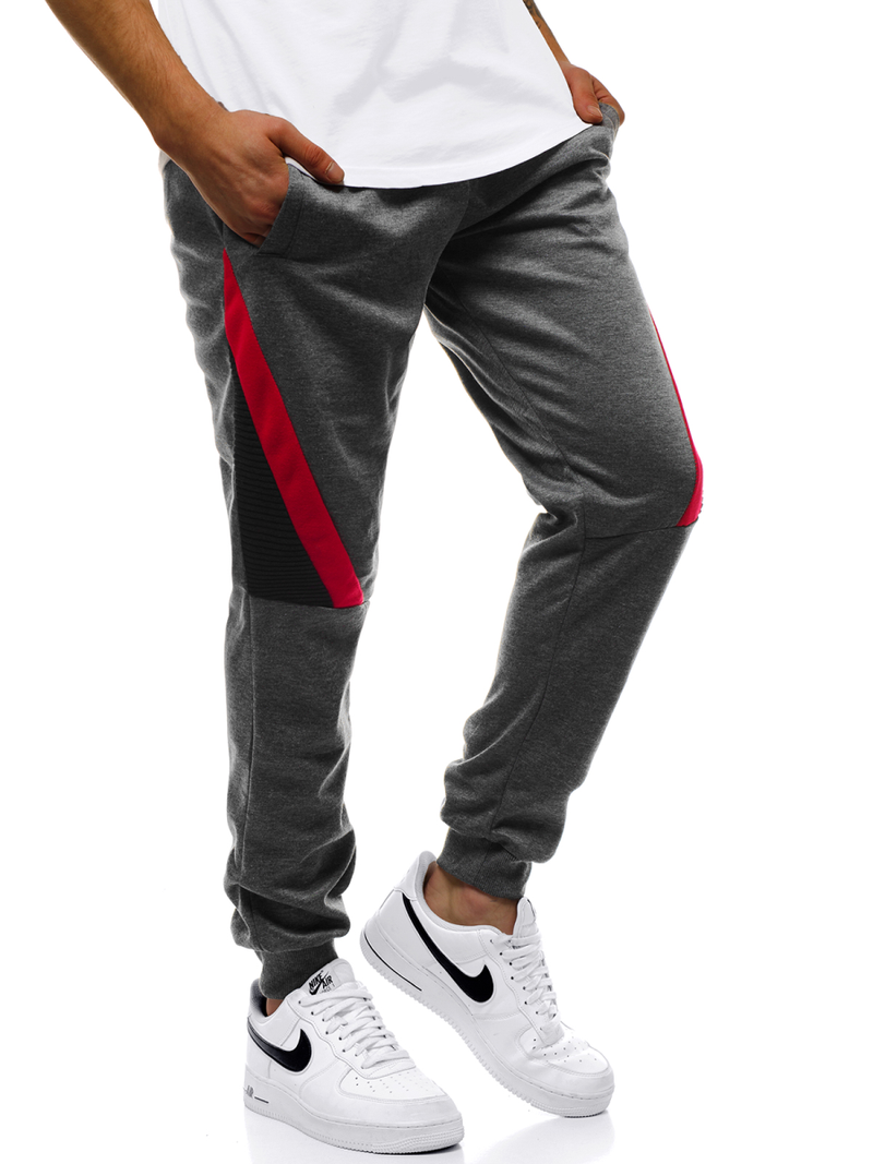 Штани спортивні чоловічі Темно-сірі OZONEE JS/JZ11018