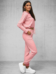 Жіночий спортивний костюм з двох частин Яскраво-Рожевий OZONEE O/12108Z