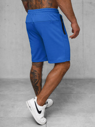 Spodenki dresowe męskie niebieskie OZONEE JS/17K532/17