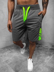 Spodenki dresowe męskie grafitowe OZONEE JS/68K10275