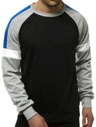 Bluza męska czarna OZONEE JS/JZ11038