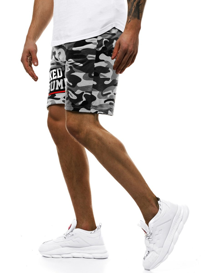 Spodenki męskie szare OZONEE JS/KK300161