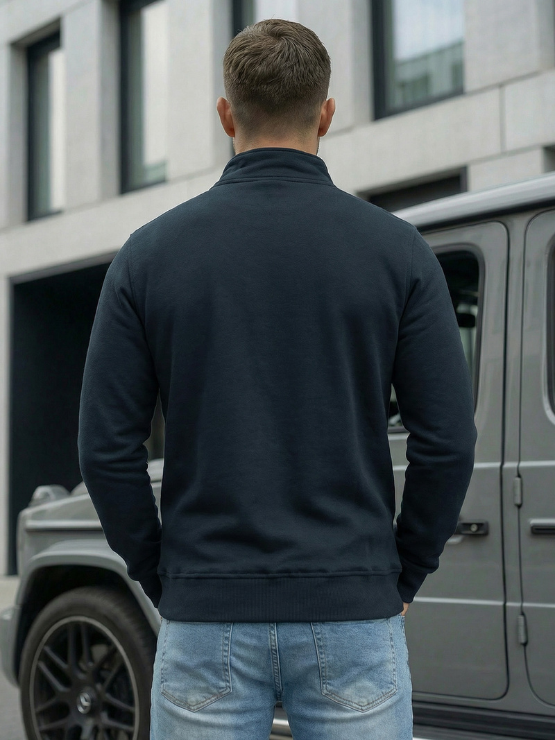 Bluza męska rozpinana granatowa OZONEE JS/2002