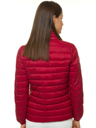 Kurtka przejściowa damska pikowana bordowa OZONEE JS/20311