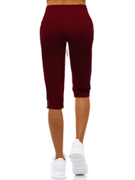 Спортивні штани жіночі Бордовi OZONEE JS/1021/B13