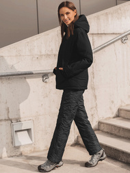 Kurtka damska zimowa czarna OZONEE JS/HH012/1