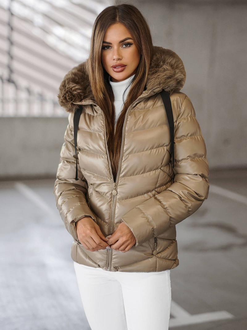 Куртка жіноча чорна OZONEE JS/5M3138/62Z