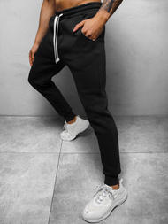 Spodnie dresowe męskie czarne OZONEE O/12110Z