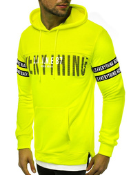 Толстовка з капюшоном чоловіча Жовта-неон OZONEE MACH/3123