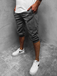 Spodenki dresowe męskie grafitowe OZONEE JS/DK09