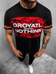 Футболка чоловіча Чорний OZONEE JS/SS10976Z