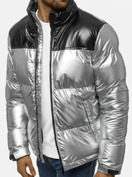 Куртка чоловіча срібло OZONEE JB/JP1188/2
