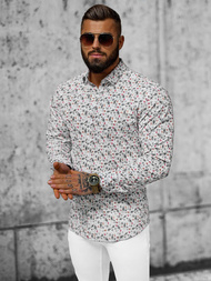 Koszula męska biała OZONEE O/V17